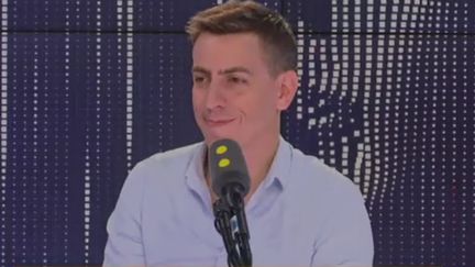 Laurent Richard&nbsp;était l'invité média de franceinfo, mercredi 19 juin. (FRANCEINFO / RADIO FRANCE)