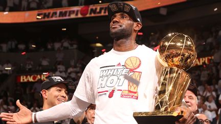 LeBron James, champion NBA 2013 (NATHANIEL S. BUTLER / NBAE / GETTY IMAGES)