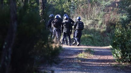 &nbsp; (Le meurtrier présumé d'un policier était traqué depuis lundi © MAXPPP)