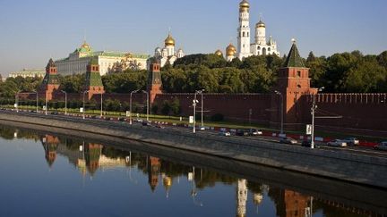 C'est ici au Kremlin que les Marathoniens ont fait demi-tour, après leur boucle sur les rives de la Moskova, lors des Mondiaux de Moscou en 2013 (SEUX PAULE / HEMIS.FR)