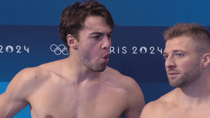 Jules Bouyer et Alexis Jandard, champions d'Europe en titre, ne sont pas parvenus à accrocher le podium olympique, vendredi 2 août, en plongeon synchronisé à 3 mètres. Le duo chinois a triomphé.