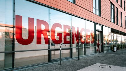 L'accueil des urgences à l'hôpital Purpan de Toulouse (Haute-Garonne), le 26 septembre 2023. (ADRIEN NOWAK / HANS LUCAS / AFP)