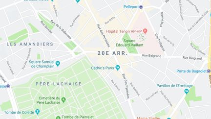 Une violente agression homophobe a eu lieu le 23 juin 2019 rue des Pyrénées, dans le 20e arrondissement de Paris.&nbsp; (GOOGLE MAPS)