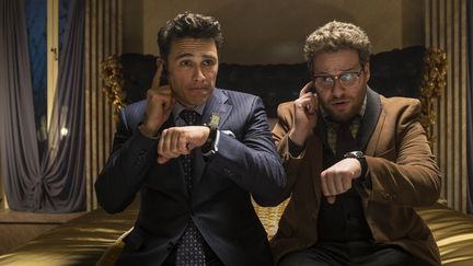 James Franco et Seth Rogen dans le film "L'Interview qui tue !". (COLUMBIA PICTURES / ARCHIVES DU 7EME ART / AFP)