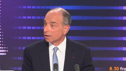 Le maire Les Républicains de Meaux (Seine-et-Marne), Jean-François Copé, le 12 mai 2024 sur franceinfo. (FRANCEINFO / RADIO FRANCE)