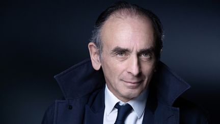 Le polémiste Eric Zemmour, le 22 avril 2021 à Paris. (JOEL SAGET / AFP)