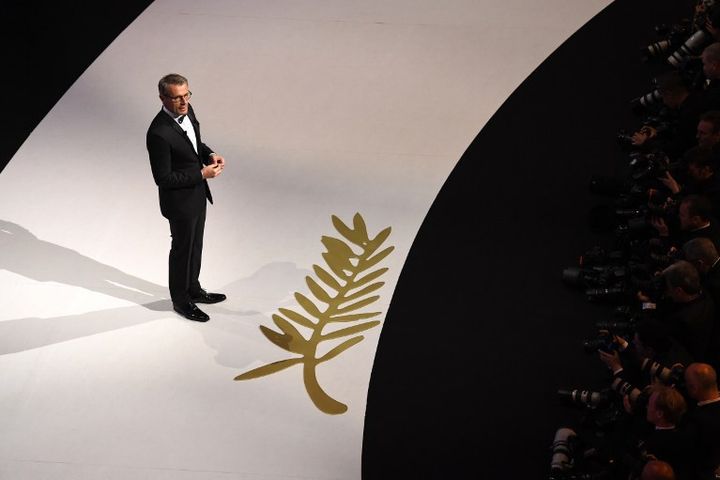 Lambert Wilson, maître de cérémonie de la 67e édition du Festival.
 (AFP / Antonin Thuillier)