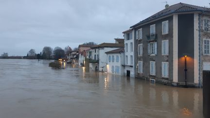 Les Gaves réunis à Peyrhorade (Landes), samedi 11 décembre au matin. (GILLES GALLINARO / RADIO FRANCE)