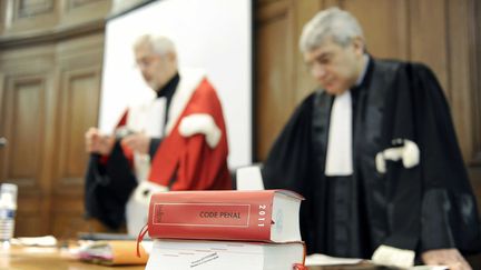 Dans la salle d'audience du palais de justice de Montpellier (H&eacute;rault), le 10 f&eacute;vrier 2011. (DAMOURETTE / SIPA)