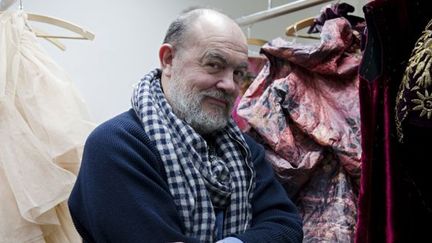 Christian Lacroix à l'Opéra de Francfort, février 2012
 (EMILY WABITSCH / AFP )