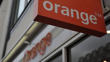 Enseigne Orange, du groupe France Télécom (AFP/CARL COURT)