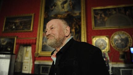 Le dessinateur danois&nbsp;Kurt Westergaard au M100 Media Prize 2010 à Potsdam en 2010.&nbsp; (ODD ANDERSEN / AFP)