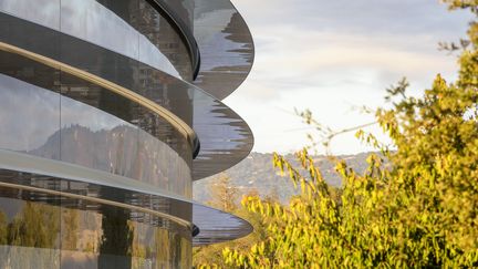 L'Apple Park. Un batiment rond, écologiste qui accueillera 12 000 salariés. (APPLE)