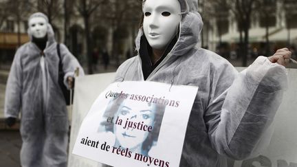 En novembre 2010, Ni putes ni soumises réclamait déjà&nbsp;des moyens pour les associations. (JOEL SAGET / AFP)