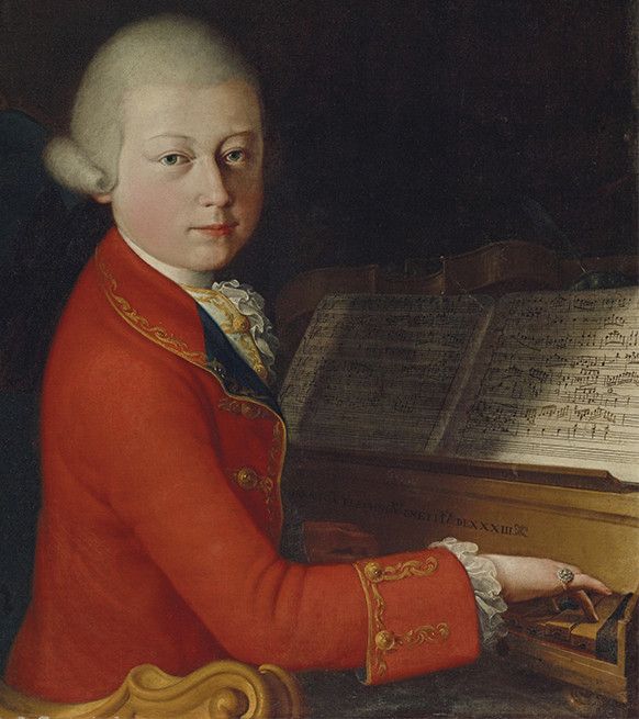 Tableau représentant Mozart à l'âge de 13 ans, attribué au maître véronais Giambettino Cignaroli (CHRISTIE'S)