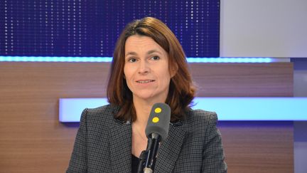 Aurélie Filippetti,&nbsp;députée PS de Moselle, ancienne ministre, soutien de Montebourg. (RADIO FRANCE / JEAN-CHRISTOPHE BOURDILLAT)