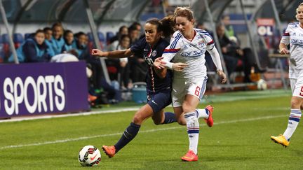 L'OL a très largement dominé le PSG dans ce qui faisait office de "finale" de la D1 féminine (CITIZENSIDE/NICOLAS KOVARIK / CITIZENSIDE.COM)