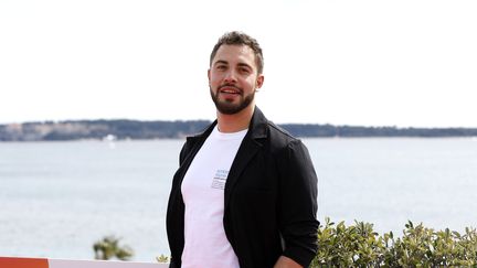 L'acteur Marwan Berreni à Cannes (Alpes-Maritimes), le 2 avril 2022. (SEBASTIEN NOGIER / EPA)