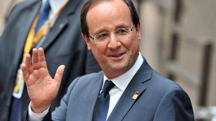 Fran&ccedil;ois Hollande au sommet de Bruxelles, 29 juin 2012 (GEORGES GOBET / AFP)