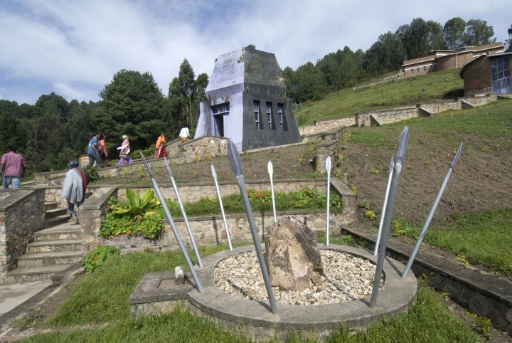 Le m&eacute;morial du g&eacute;nocide de Bisesero (Rwanda), en mars 2010. (A. DEMOTES / PHOTONONSTOP)