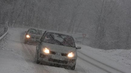 &nbsp; (Prudence sur les routes ardéchoises jusqu'à jeudi matin (illustration) © MaxPPP)