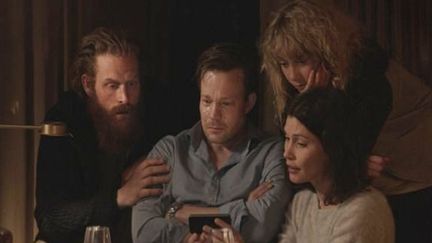 Lisa Loven Kongsli, Johannes Bah Kuhnke, Clara Wettergren et Kristofer Hivju dans "Force Majeure" de Ruben Östlund
 (Plattform Produktion / Essential Film)