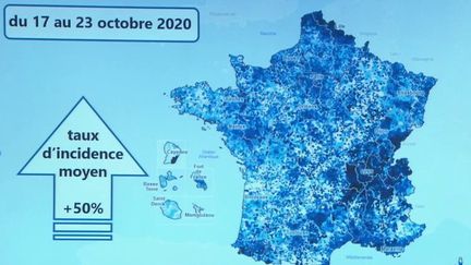 Covid-19 : l'évolution de l'épidémie en France