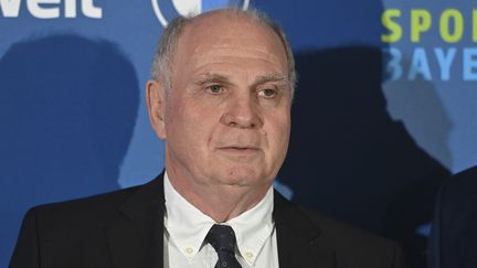 Uli Hoeness, le président d'honneur du Bayern Munich, le 6 novembre 2021.&nbsp; (FRANK HOERMANN / SVEN SIMON / AFP)