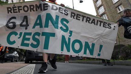 Une nouvelle journée de mobilisation aura lieu le 6 juin 2023, à l'appel de l'intersyndicale. (JEAN-FRANCOIS MONIER / AFP)