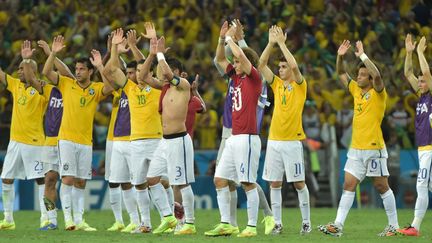 La Seleçao a poussé pour décrocher son billet pour les demies du Mondial. (GABRIEL BOUYS / AFP)