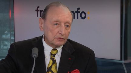 Alain Némarq,&nbsp;directeur général de Mauboussin, était l'invité de franceinfo, le 13 février 2023.&nbsp; (FRANCEINFO / RADIOFRANCE)