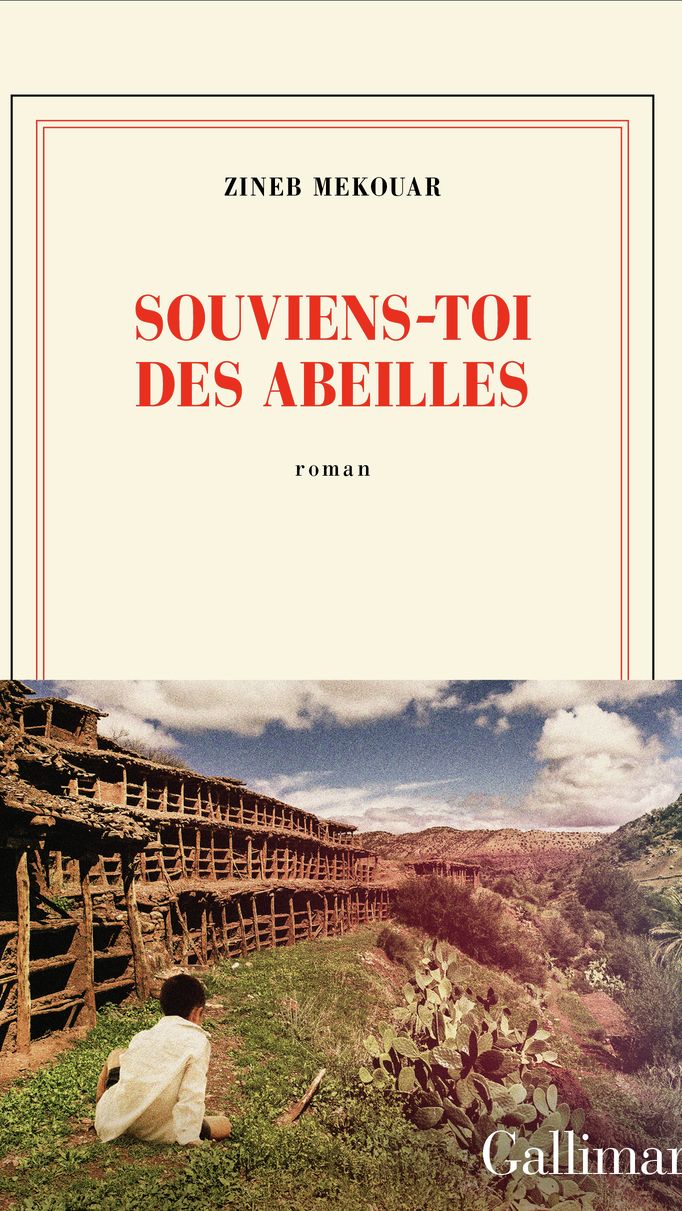 Couverture du livre "Souviens-toi des abeilles" de Zineb Mekouar. (EDITIONS GALLIMARD)