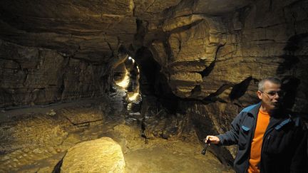  (Les grottes de Sassenage où sont bloqués huit spéléologues © MaxPPP)