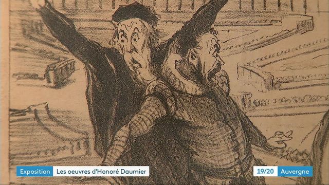 Exposition "Honoré Daumier et la représentation de la vi(ll)e parisienne" à Volvic