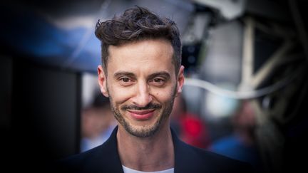 Thomas Jolly, directeur artistique des cérémonies de Paris 2024. (AMAURY CORNU / HANS LUCAS / AFP)