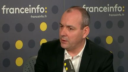 Laurent Berger, sur franceinfo lundi 16 décembre. (FRANCEINFO)