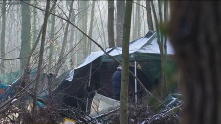 Mal-logement : comment les sans-abris résistent au froid au bois de Vincennes (Franceinfo)