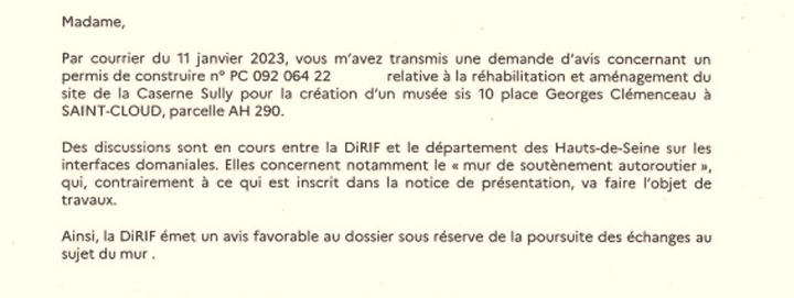 Les travaux du "mur de soutènement" de l'A13 n’était pas dans la présentation initiale de la notice du projet, affirme la DiRIF dans un courrier à l’hiver 2023. (STEPHANE PAIR / FRANCEINFO)