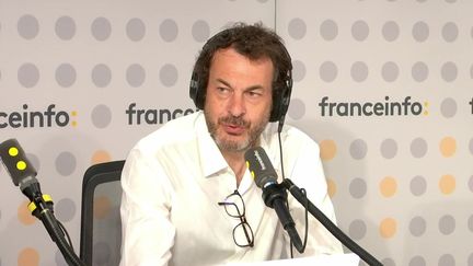 Laurent-Eric Le Lay, directeur des sports de France Télévisions, était l'invité de franceinfo le 15 juin 2023. (FRANCEINFO / RADIO FRANCE)