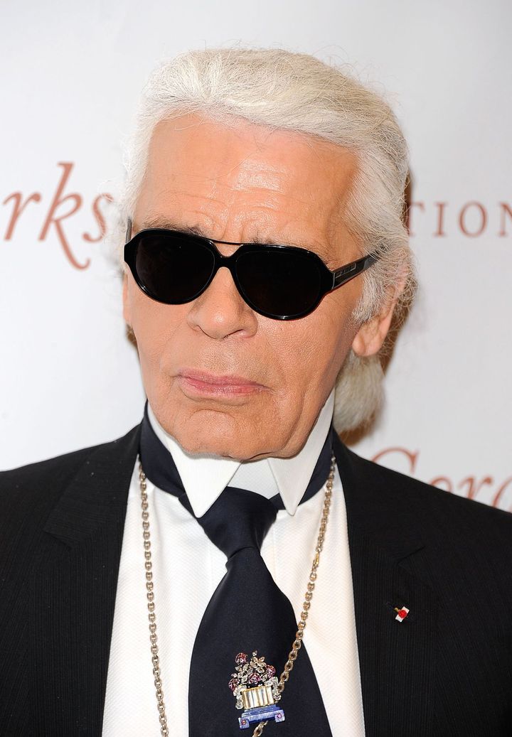 Karl Lagerfeld à New York, en 2011
 (ANDREW H. WALKER / GETTY IMAGES NORTH AMERICA / AFP)