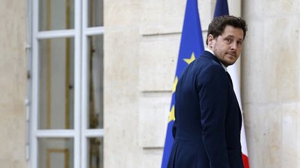 Le député écologiste Julien Bayou à l'Elysée, à Paris, le&nbsp;22 juin 2022.&nbsp; (LUDOVIC MARIN / AFP)