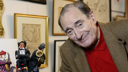 Pierre Etaix chez lui à Montmartre
 (Bertrand Guay / AFP)