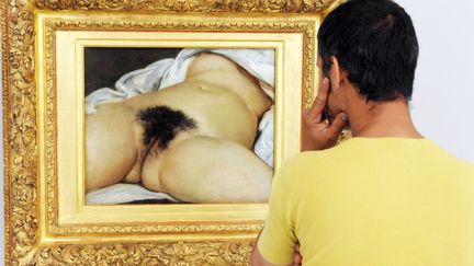 "L'Origine du monde" de Gustave Courbet exposé au musée Fabre de Montpellier en 2008
 (Pascal Guyot / AFP)