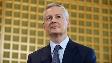 Le ministre de l'Economie Bruno Le Maire, le 14 janvier 2019 à Paris. (ERIC PIERMONT / AFP)