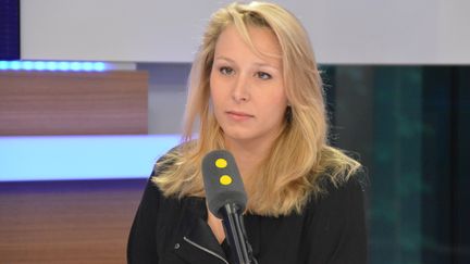 Marion Maréchal Le Pen, le 7 avril 2017. (FRANCEINFO)