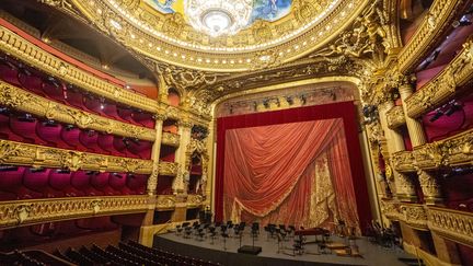 La scène de l'Opéra Garnier en septembre 2020. (GARDEL BERTRAND / HEMIS.FR /)