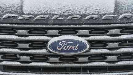 Une voiture Ford Explorer au Canada (photo prise le 21 janvier 2022). (ARTUR WIDAK / NURPHOTO / AFP)