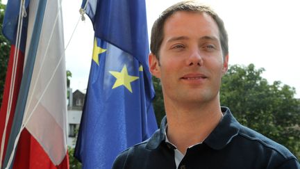 L'astronaute fran&ccedil;ais Thomas Pesquet, le 20 mai 2009, &agrave; Paris.&nbsp; (PIERRE VERDY / AFP)