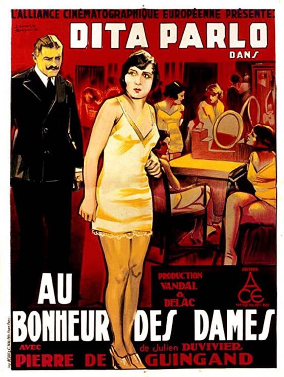 Affiche du film&nbsp; (Au Bonheur des Dames de Julien Duvivier)