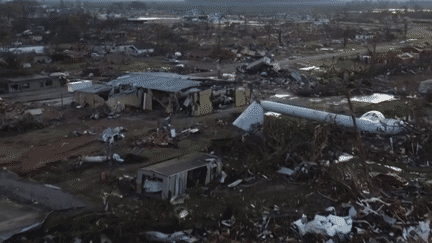 États-Unis : des tornades ont dévasté le Mississippi